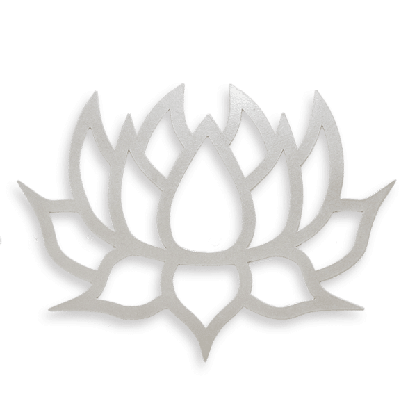 Lotus flower metal wall art