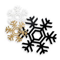 Snowflake, spiritual metal wall art