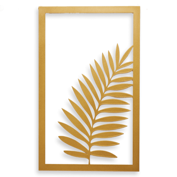 Plant metal wall art